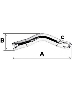 6-8 mm AISI 316 stainless steel chain anchor straightener