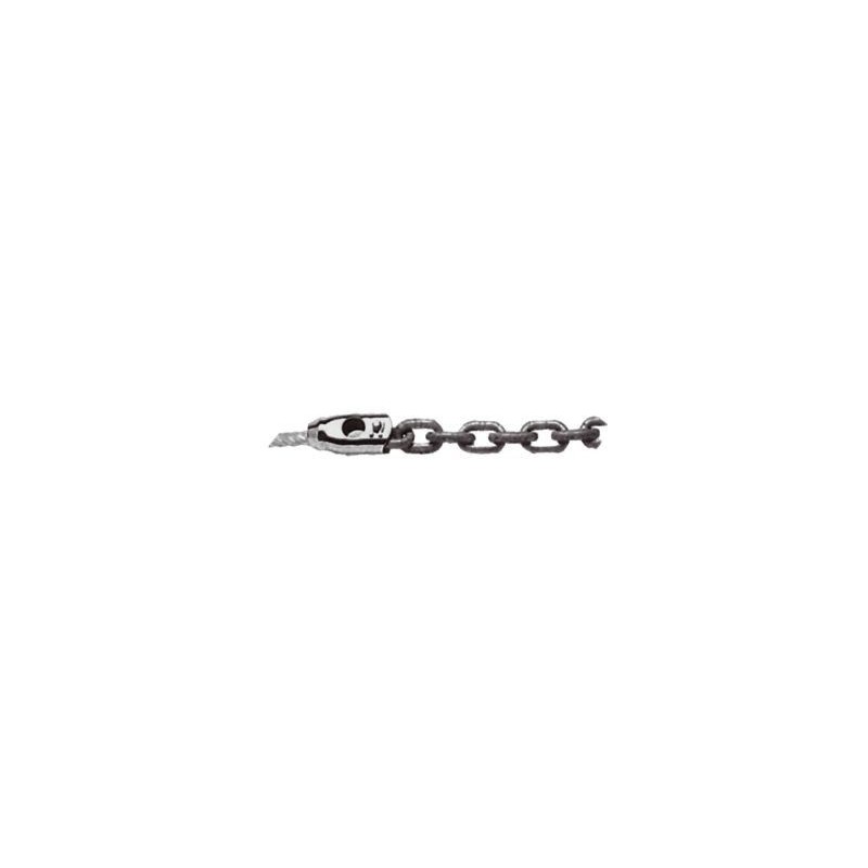 Adattatore acciaio inox AISI 316 per cima -catena Ø mm.10