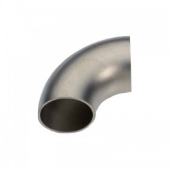 Curva acciaio inox AISI 304 33,7 x 1,5 mm.