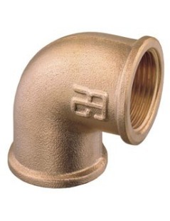 FF-Winkelstück Messing 1/2"