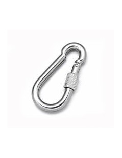 Kong Mousqueton à vis de 120 mm acier inoxydable Aisi 316