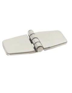 Charnière avec couvercle en acier 76x37 mm. acier inoxydable Aisi 316