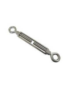 Tenditore M8 a due occhi in acciaio inox Aisi 316