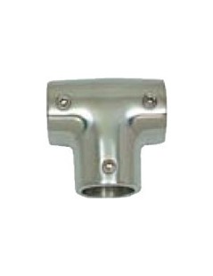 Tee diritto 22 mm. Acciaio Inox AISI 316