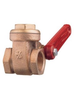 Robinet-vanne bronze 3/4" à fermeture rapide