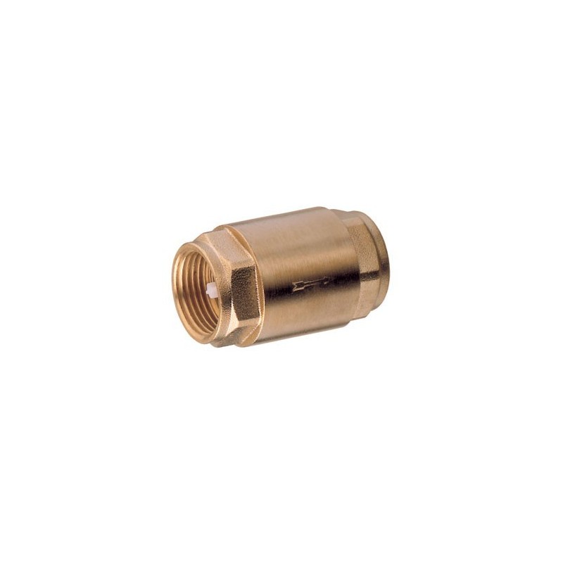 Valvola di ritegno a molla ottone 1/2"