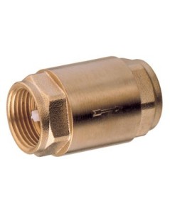 Valvola di ritegno a molla ottone 1/2"