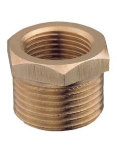 Réduction mâle femelle 1"1/4-1/2" laiton