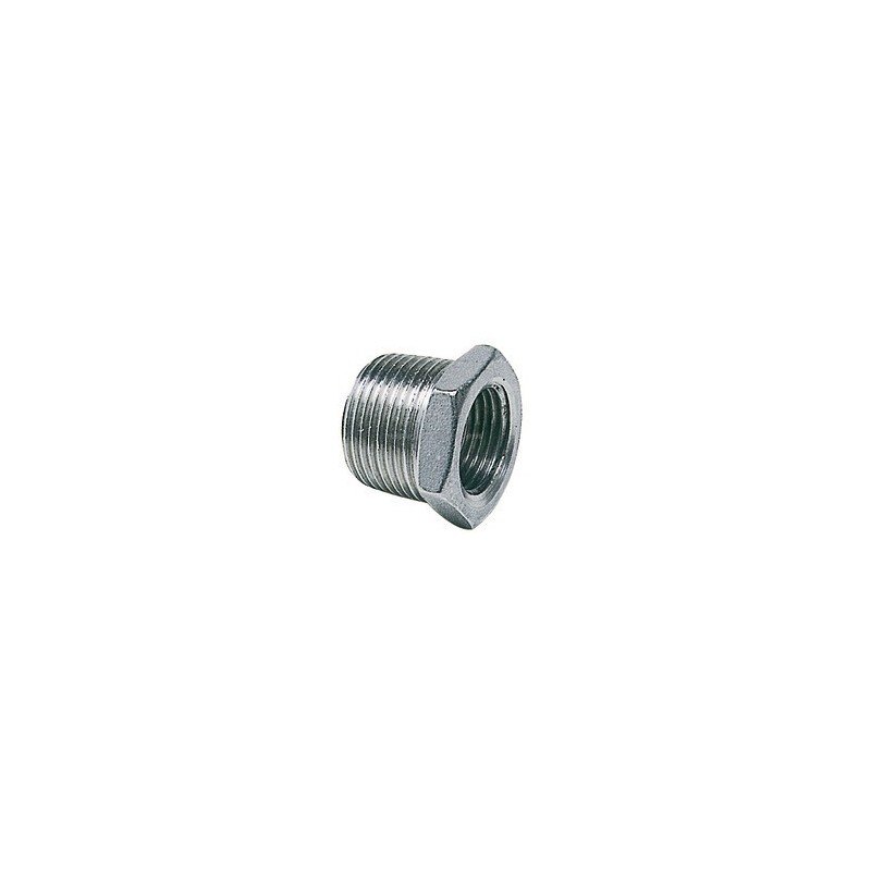 Réduction mâle-femelle 1/2"-3/8" acier inoxydable AISI 316