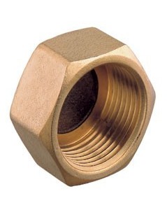 Buchsenstecker 3/4" Messing