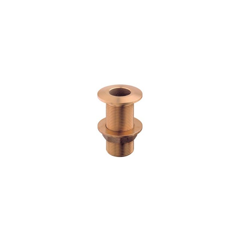 Prise d'eau de mer en bronze avec bouchon Ø 2"1/2