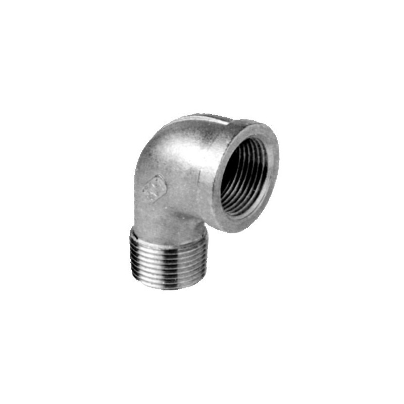 Coude MF 3/4" en acier inoxydable AISI 316