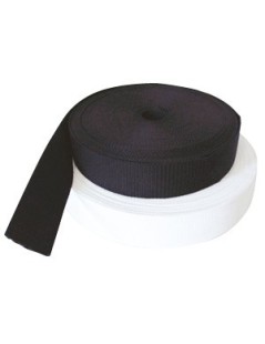 40 mm schwarzes P.P.-Band.