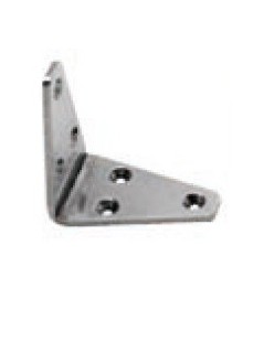 Platte aus rostfreiem Stahl AISI 304 56x56x3 mm.
