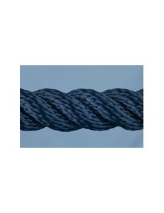 Marineblaues Nylonkabel Ø 16 mm. Hohe Zähigkeit