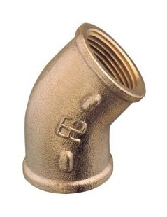 FF-Winkelstück Messing 1"1/2