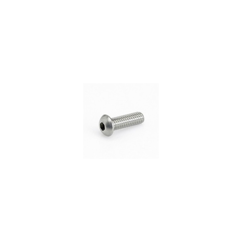 Flachkopfschraube mit Innensechskant M5 ISO 7380 Edelstahl AISI 316