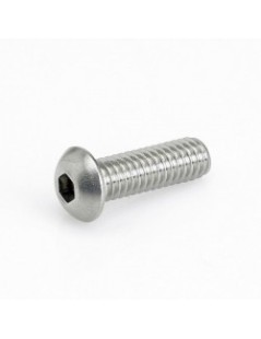 Vite testa bombata esagono incassato M8 ISO 7380 acciaio inox AISI 316