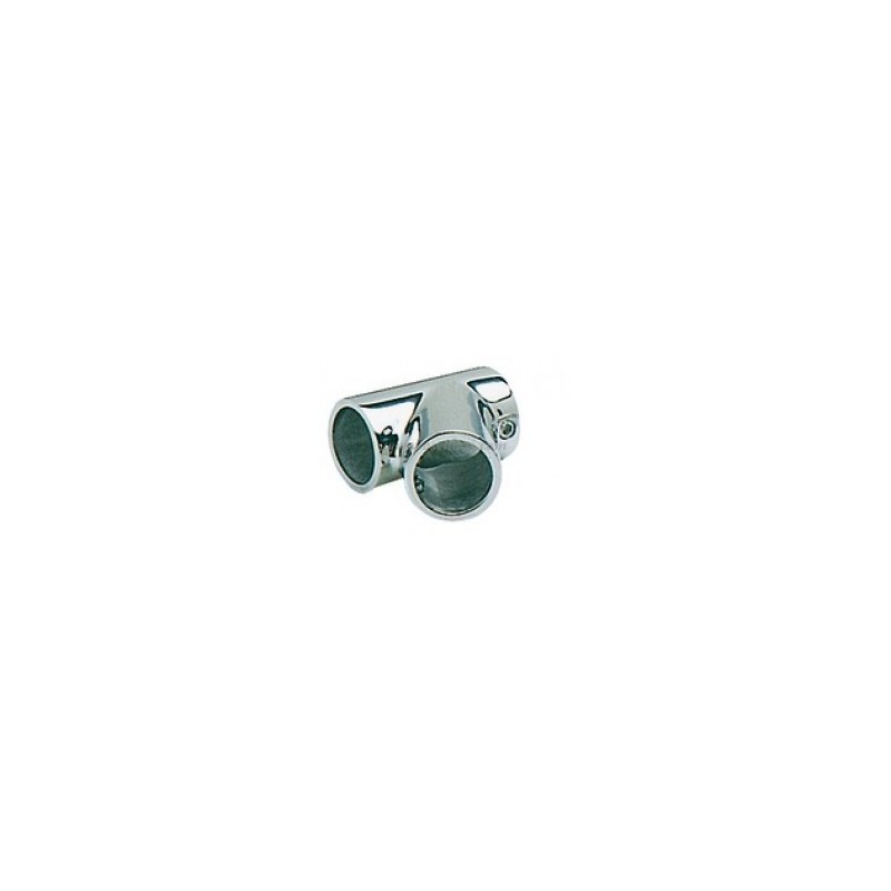 60º geneigtes T-Stück 30 mm Rostfreier Stahl AISI 316