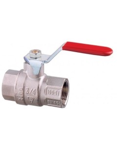 3/4" Brass Chrome plated female-female ball valve