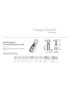 BOZZELLO AISI 304/A2 PER CAVO DA 6MM