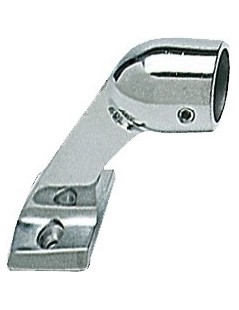 Endhandlauf aus Edelstahl 316 25 mm.