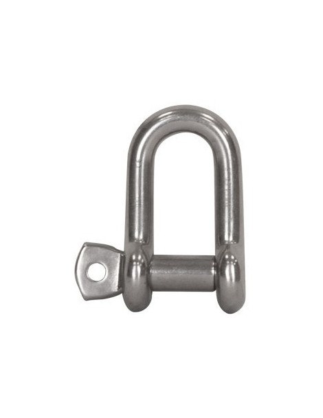 Gerader Schäkel Inox Aisi 316 4 mm.