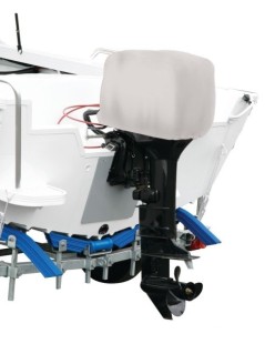 Engine cover Oceansouth 6-15 HP 2/4 stroke grey