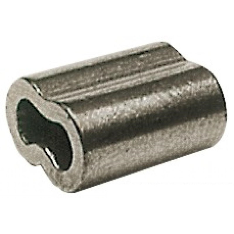 Manchon Talurit pour épissure de câble Ø 3 mm.