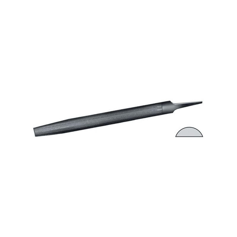 Halbrundfeile 14" ohne Griff