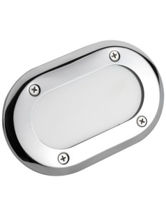 Plafonnier à Led encastré laiton chromé 12V 20W