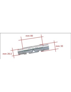 Cerniera per tubo 30x1,5 mm