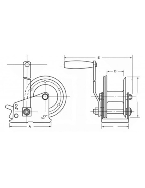 Winde KG. 545