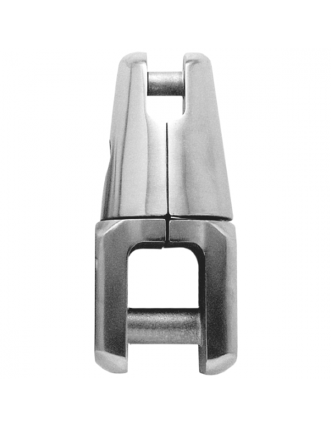 Drehgelenk Kong aus rostfreiem Stahl AISI 316 für Kette Ø 12-14 mm.