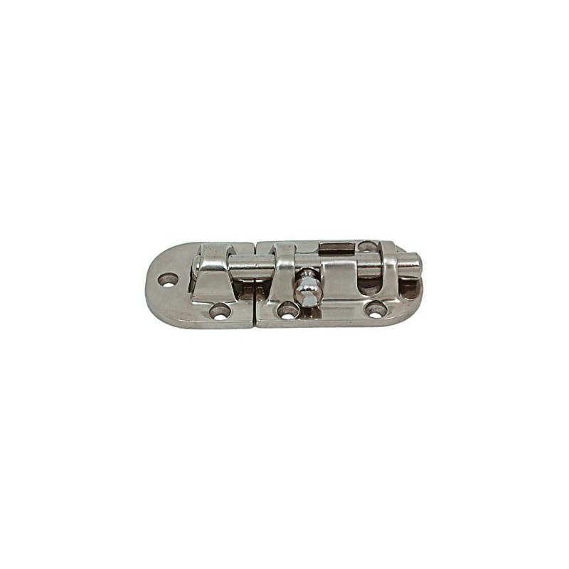 Pêne dormant 90 x 38 mm acier inoxydable AISI 316