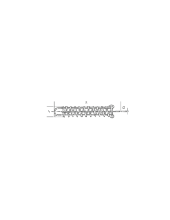 Verankerungsfeder 12x400 mm.
