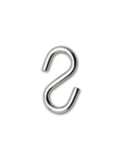 S-Haken 4 mm aus rostfreiem Stahl AISI 316