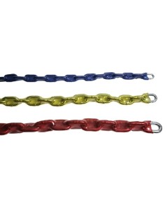 Chaîne Ø 7 mm. x 900 mm. pvc coated link