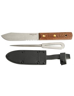 Knife + awl, sheath