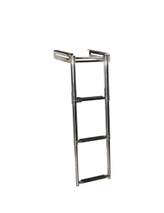 Scaletta acciaio inox scomponibile 3 gradini