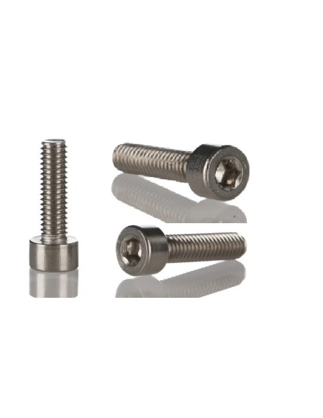 Vite brugola testa cilindrica esagono incassato M14 UNI 5931 acciaio inox AISI 316
