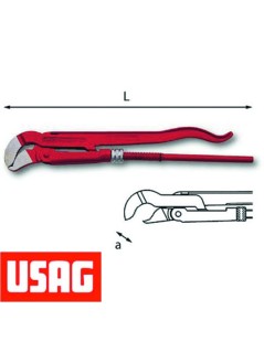 Swedish model pipe turner with 90° straight jaws 310 N