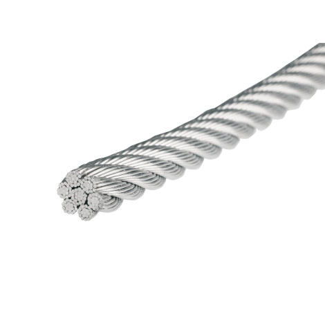 Kabel aus 316 Aisi-Edelstahl 3 mm