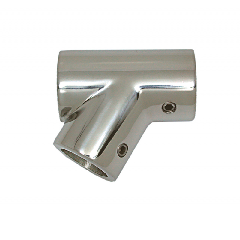 60º geneigtes T-Stück 25 mm Rostfreier Stahl AISI 316