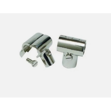 Offenes T-Stück 25 mm. Rostfreier Stahl AISI 316