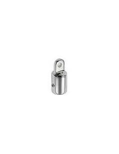 Capuchon en acier inoxydable 316 pour tuyau de Ø 22 mm.