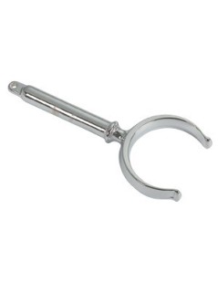 Scalmiera ottone cromato bocca 52 mm.