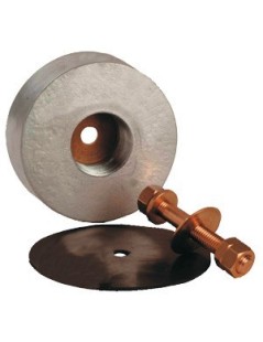 Zink-Heckteil 135 mm. komplett mit Stift