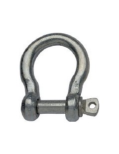 Omegaschäkel aus verzinktem Stahl 20 mm.