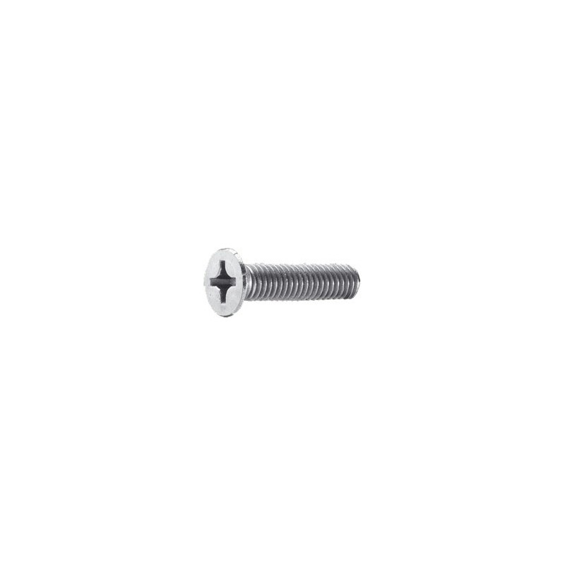 Vis à tête fraisée plate M4 UNI 7688 acier inoxydable AISI 316